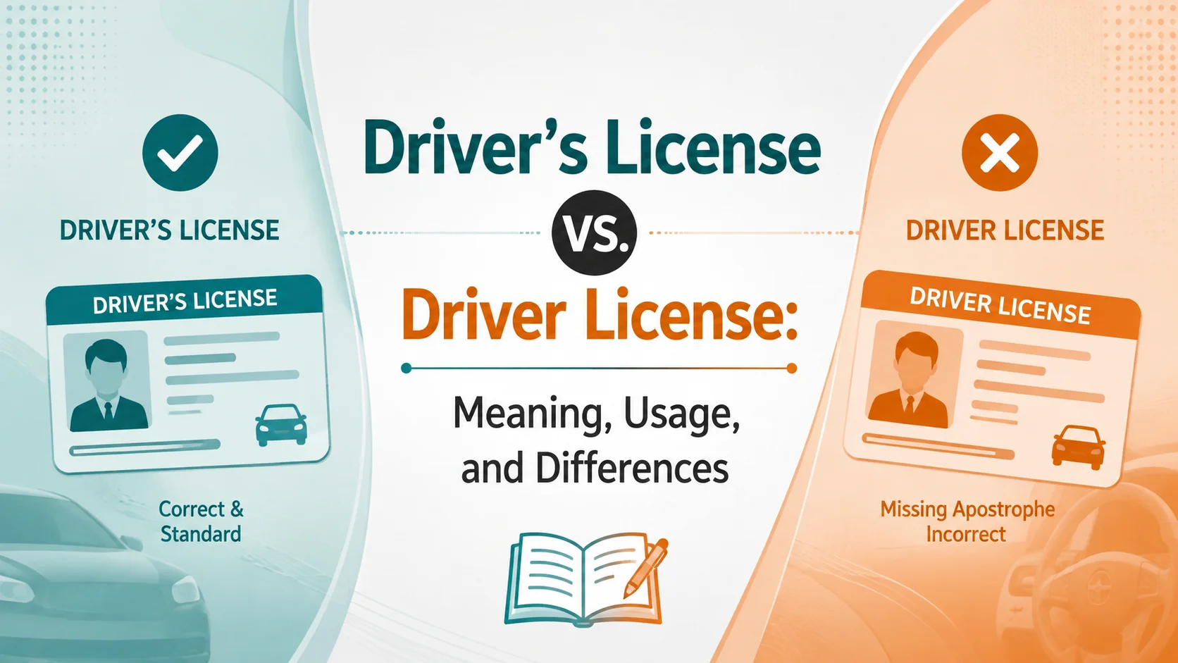 Driver’s License vs. Driver License: Meaning, Usage, and Differences 