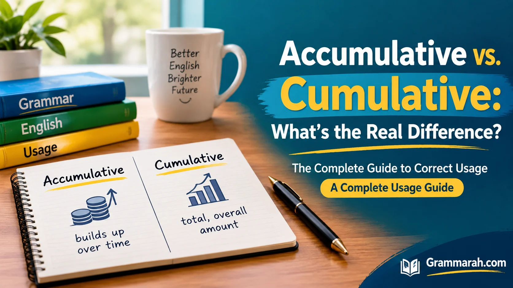 Accumulative vs. Cumulative: What’s the Real Difference?