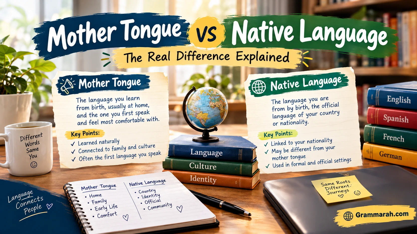 Mother Tongue vs Native Language: The Real Difference Explained