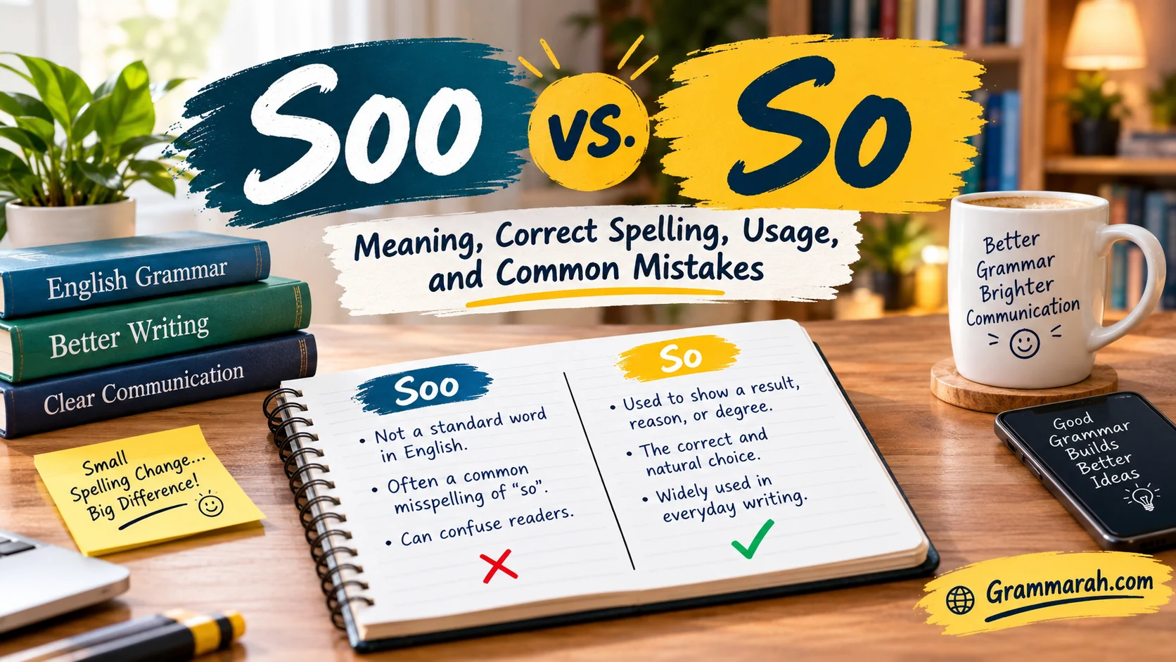 Soo vs So: Meaning, Correct Spelling, Usage, and Common Mistakes